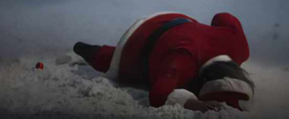 banner reviews Christmas Crime (2017) santa claus killed